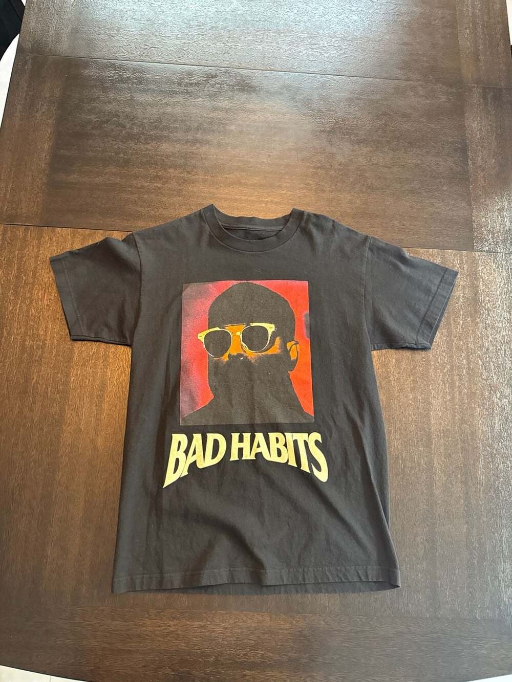 NAV Bad Habits Album Graphic T-Shirt Size Medium